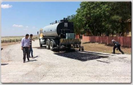 Elbeyli'de asfalt çalışması başladı!