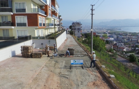 İzmit Esenler Mahallesi'nde parke çalışması yapıldı!