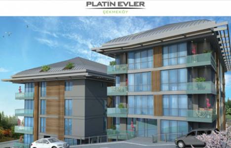 Platin Evler Çekmeköy de metrekaresi 3 bin 750 TL ye! Yeni proje!