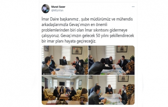 Van Gevaş a imar müjdesi!