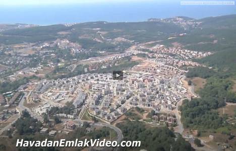 Ormanada Evleri'nin havadan en yeni görüntüleri!