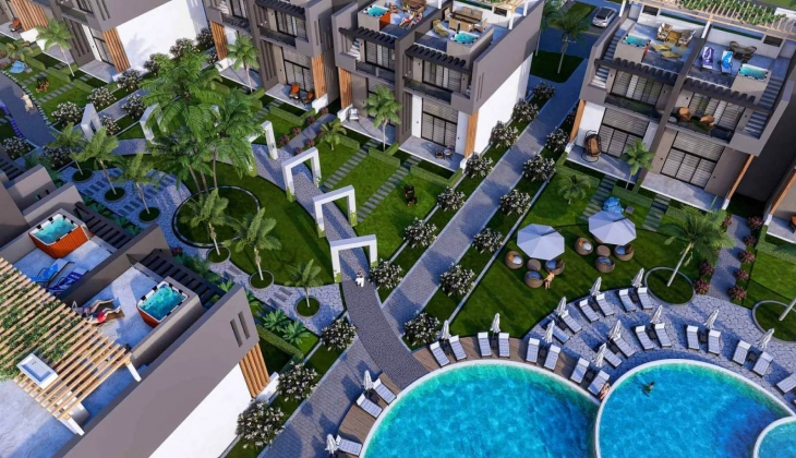 Kıbrıs Sky Diora da yüzde 30 peşinat 52 ay vade sıfır faiz fırsatı!