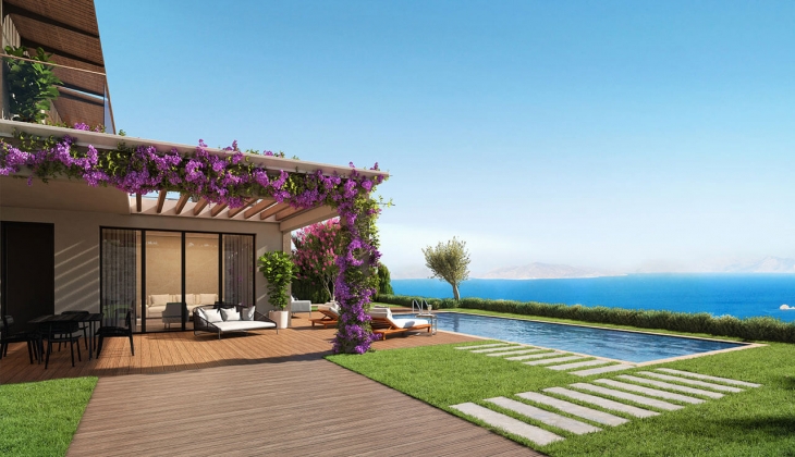 Mavi Arya Villas - Residences ta 2 ve 4 üncü etap satışları başladı! Yeni proje! 