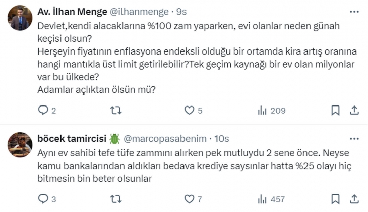Avukattan ev sahiplerini çıldırtan çıkış: Bizim gibilere denk gelse kan çıkar o tehditlerden!