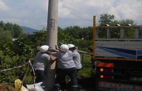 Kocaeli Kartepe'ye elektrik tesisi!