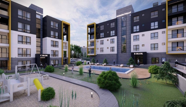 Bursa Merdim Yaşam 3 te lansmana özel yüzde 50 peşinat 36 ay vade fırsatı! Yeni proje!