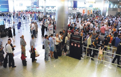 Havalimanları Ocak ayında 11 milyon yolcuya hizmet verdi!