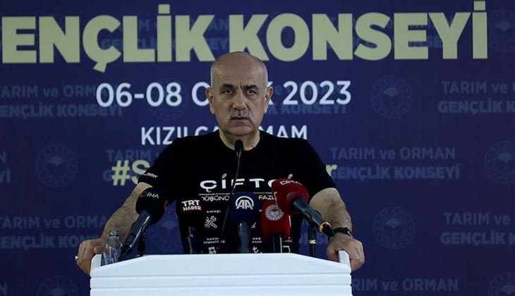 Tarım ve Orman Bakanı Kirişci açıkladı! Bu yıl 128,6 milyon ton üretimle tüm zamanların rekoru kırılacak!