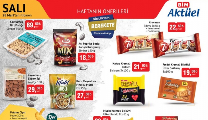 BİM'de mükemmel Ramazan indirimleri! Reçel 49,50 TL, tereyağI 125 TL'ye düştü! Yetişen alır 