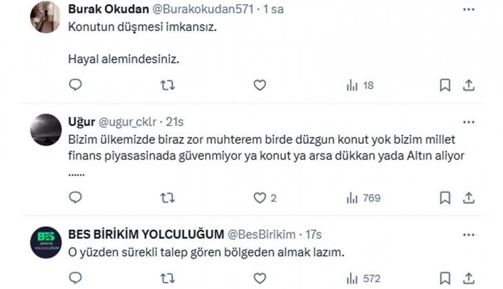 Analistten alıcı yoksa konut sadece bir beton yığınıdır tepkisi: Konut fiyatları dolar bazlı düşmeye mecbur!