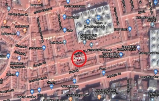 Kapalıçarşı da 11.8 milyon TL ye satılık 22 metrekarelik dükkan!