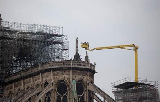 Notre Dame Katedrali’nin son hali böyle görüntülendi!