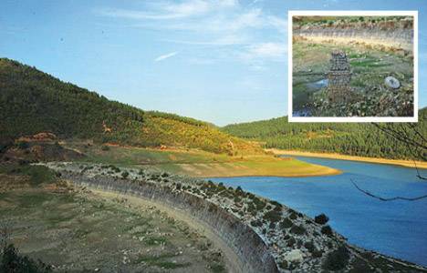 Define için tarihi bendi harabeye çevirdiler!