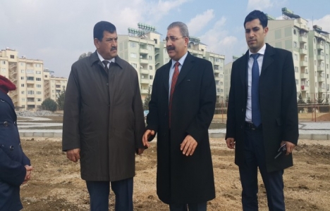 Antakya TOKİ 1. Etap'ta park çalışmaları yapılıyor!
