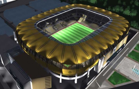 AEK Ayasofya Stadı'nın çalışmaları 2016'da başlayacak!