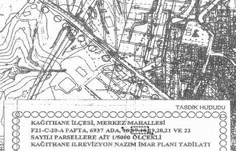 Kağıthane Merkez Mahallesi 6937 Ada imar planı askıdan indiriliyor!