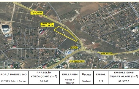 İller Bankası Gölbaşı Kızılcaşar arsa ihalesi 24 Haziran da!