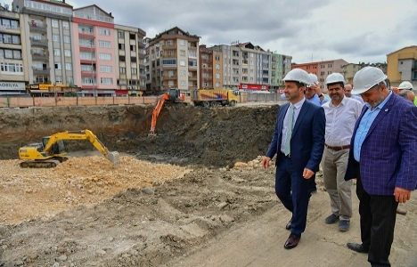Ünye Demokrasi Meydanı 15 Temmuz'a yetişecek!