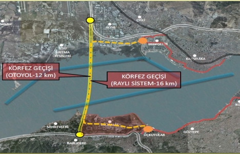 İzmir Tüp Geçit Projesi ne onay çıkmadı!