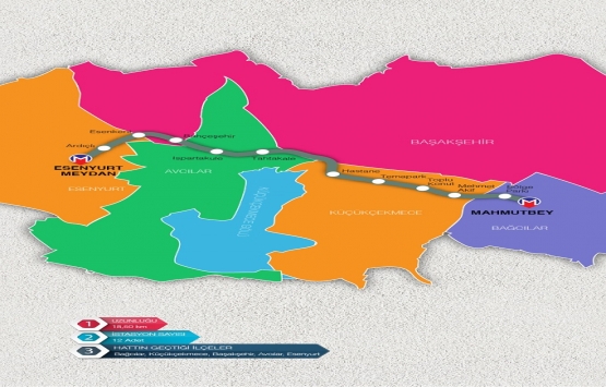 Mahmutbey-Bahçeşehir-Esenyurt metro hattında son durum!