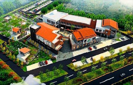 Doğayla iç içe AVM: Kasaba