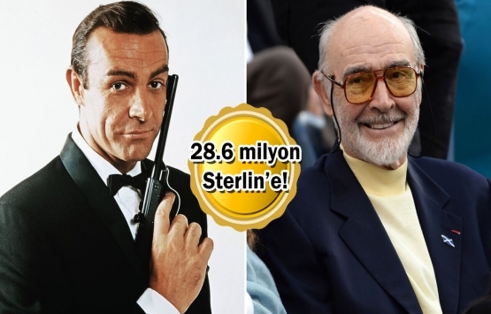 Sean Connery'nin Londra ve Fransa'daki konutları satılıyor!
