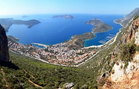 Antalya Kaş'ta 5 milyon TL'ye satılık otel ve arsası!