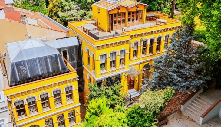 Beşiktaş'taki tarihi köşk 115 milyon TL'ye satılıyor! Şükrü Paşa önderliğinde inşa edilmişti...