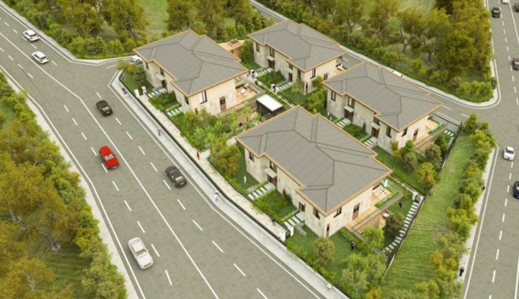 Firuzköy Villaları Aralık ta teslim! Özbey İnşaat tan Avcılar a 16 adet dubleks villa geliyor!