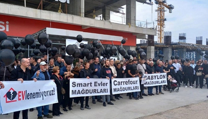 Kayyum atanan Atış Yapı mağdurlarından eylem!