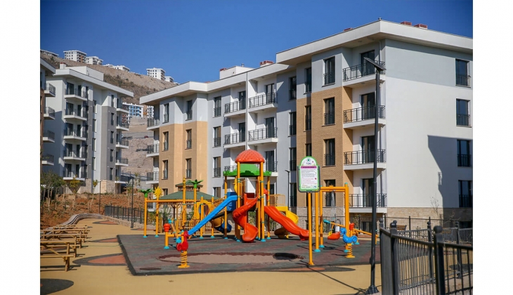 İzmir de rezerv alanda inşa edilen 3 bin 657 konut 2022 sonuna kadar teslim edilecek!