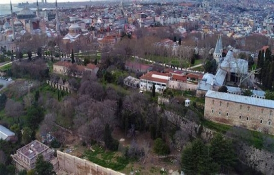 Topkapı Sarayı nın restorasyonu havadan görüntülendi!