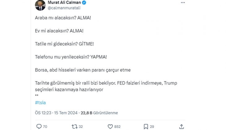 Ev ve araba alacaklara Almayın uyarısı: Tarihte görülmemiş bir ralli geliyor! 