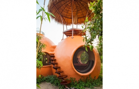 ABD'li Mimar Steve Areen 9 bin dolara hobbit evi yaptı!