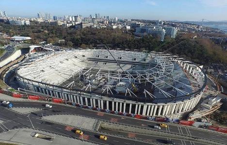 Vodafone Arena inşaatında son aşamaya gelindi!