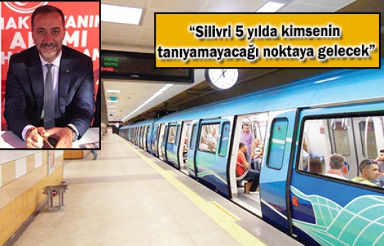 Silivri’ye raylı sistem müjdesi!