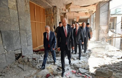 Joe Biden TBMM'nin hasarını inceledi!