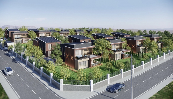 Ankara Azem Vistazem’de 21 milyon TL’ye anahtar teslim 5+1 villa!