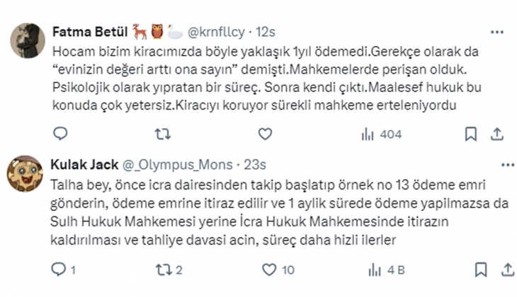 2.5 yıldır kirasını alamayan ev sahibinden isyan: Bu sorunu çözecek bir mahkeme, bir hukukçumuz var mı?