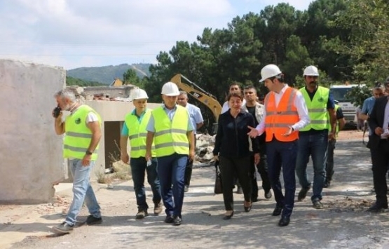 Kartal da boşaltılan 40 metruk bina yıkılıyor!