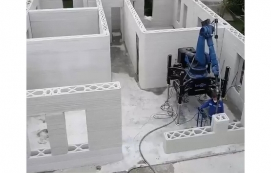 İstanbul da 3 boyutlu yazıcı ile ev inşa edildi!