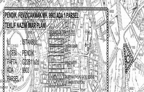 Pendik Fevziçakmak ta benzin istasyonu yapılacak! İmar planı askıda!