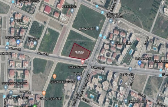 Manisa Yunusemre'de 6 milyon TL'ye icradan satılık arsa!
