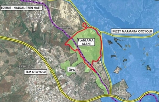 Kanal İstanbul a hazırlık! 5.7 milyon metrekare alana 45 bin nüfus!