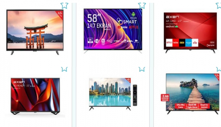 A101 de televizyon 2.399 TL! İşte A101 2022 fiyat listesi..