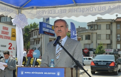 Bursa'da 800 araçlık otopark hizmete açıldı!