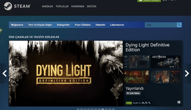 Steam’de indirim! Yüzde 84 e varan indirim fırsatları oyun tutkunlarını bekliyor! İşte 11 Eylül 2022 fiyat listesi