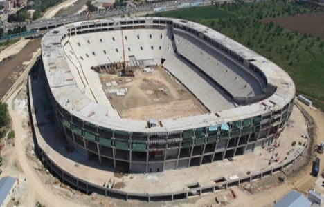 Timsah Arena inşaatında son durum!