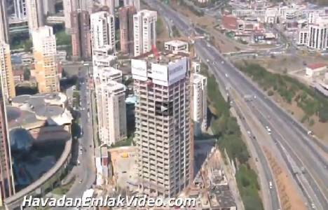 Palladium Tower Ataşehir'in havadan son videosu!