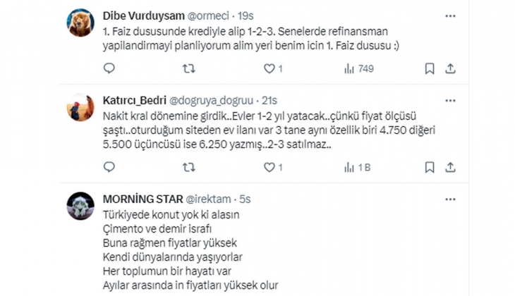 Şimdi emlak almanın zamanı mı? Vatandaşlar bekliyor mu, alım yapıyor mu?